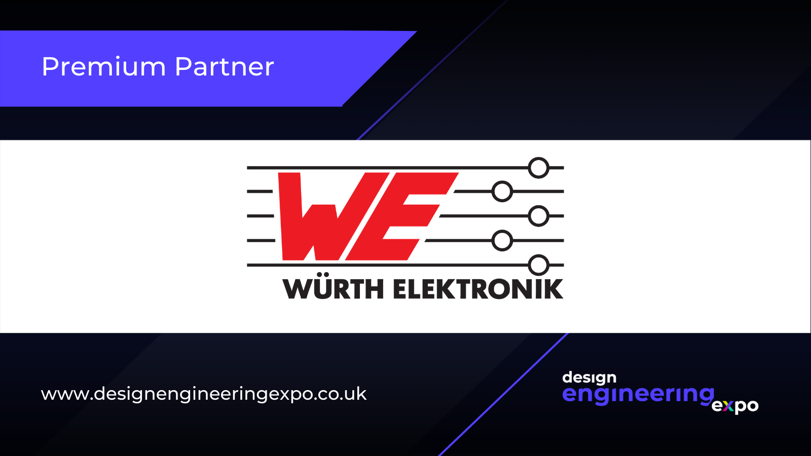 Design Engineering Expo announces Würth Elektronik UK as Premier Partner.